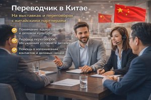 Переводчик в Китае: зачем нужен профессиональный языковой посредник на выставках и переговорах