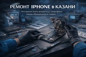 Ремонт iPhone в Казани: что важно знать владельцу смартфона перед обращением в сервис