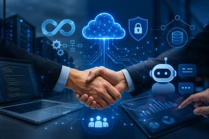 Надежный ИТ-партнер для изменений бизнеса: DevOps, облачные решения, тестирование, чат-боты и защита данных