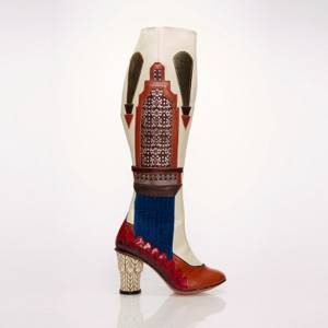 Американский дизайнер создает обувь в виде арт-объектов