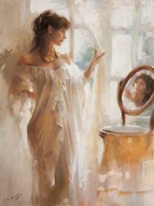 Нежная женская красота в картинах Висенте Ромеро Редондо