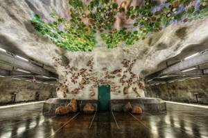 10 самых красивых станций метро Стокгольма