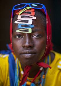 Стильное племя в Эфиопии