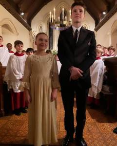 Дэвид и Виктория Бэкхем крестили 8-летнюю дочь и 14-летнего сына