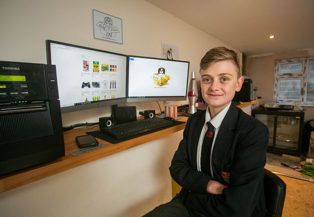 Школьник в свое 14 лет зарабатывает миллионы на eBay