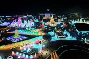 Захватывающие фото крупнейшего в мире фестиваля снега и льда в Китае