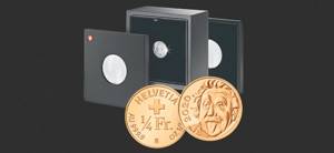 В Швейцарии создали самую маленькую монету в мире с изображением Эйнштейна