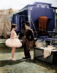 Цветные снимки Чарли Чаплина 1910-1930 годов