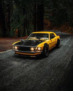 Классический Ford Mustang Twin-Turbo 1969 готов шокировать