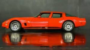 Четырехдверный Chevrolet Corvette из 1980-х