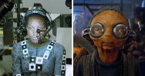 Актеры фантастических фильмов «до и после» своих превращений