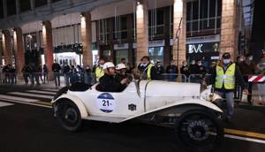 Ралли старинных автомобилей в Италии “Mille Miglia”