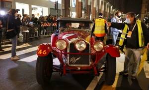 Ралли старинных автомобилей в Италии “Mille Miglia”