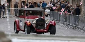 Ралли старинных автомобилей в Италии “Mille Miglia”