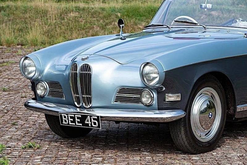 Очень редкий BMW 503 1957 года выпуска с правым рулем