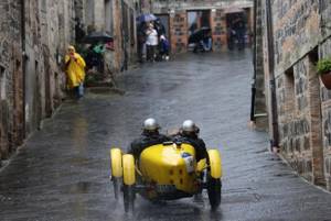 Ралли старинных автомобилей в Италии “Mille Miglia”