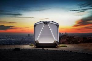 Палатка за $17 500 от американского стартапа Jupe