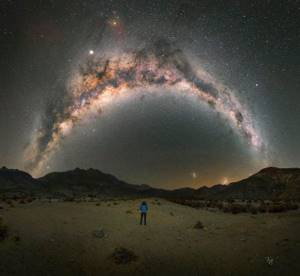 Ночное небо на снимках Адриена Луи Модуита