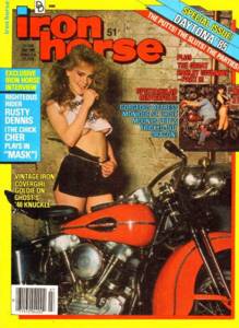 Мотоциклы, девушки и пиво: горячие обложки байкерских журналов 1980-х годов