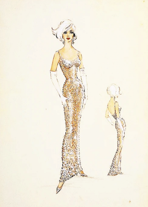 История платья Ким Кардашьян на Met Gala 2022, которое раньше принадлежало Мэрилин Монро