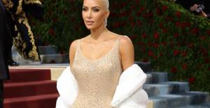 История платья Ким Кардашьян на Met Gala 2022, которое раньше принадлежало Мэрилин Монро