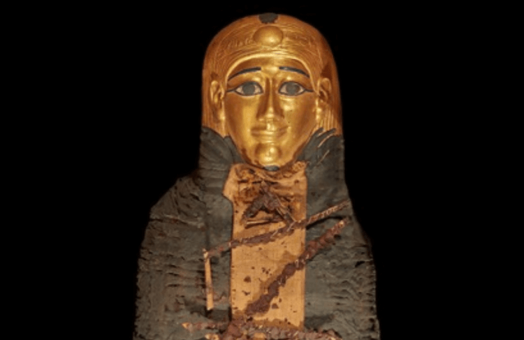 Ученые обнаружили мумию с золотыми изделиями внутри, обеспечивавшими «магическую защиту»